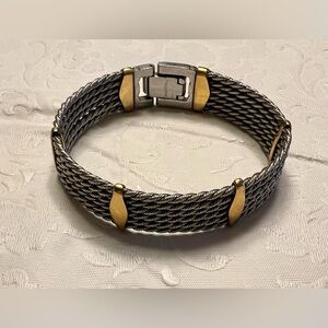 Silver and Gold Tone Bracelet